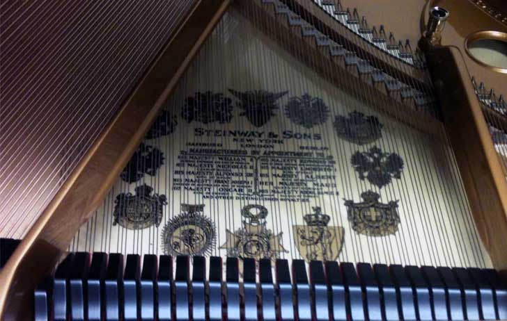 Inside View of a Piano from 1860